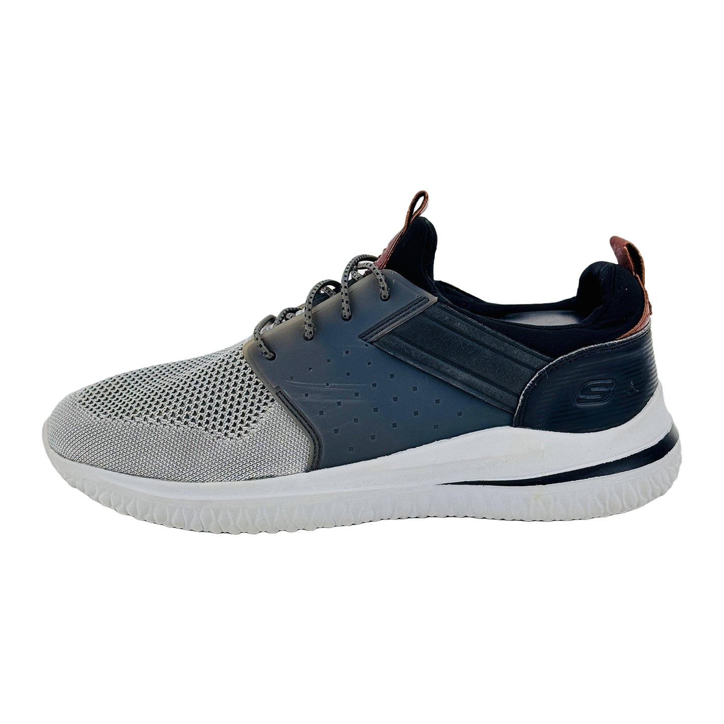 Skechers Delson 3.0 Cicada Shoes (Size 41.5/42) - 210238 GYBK