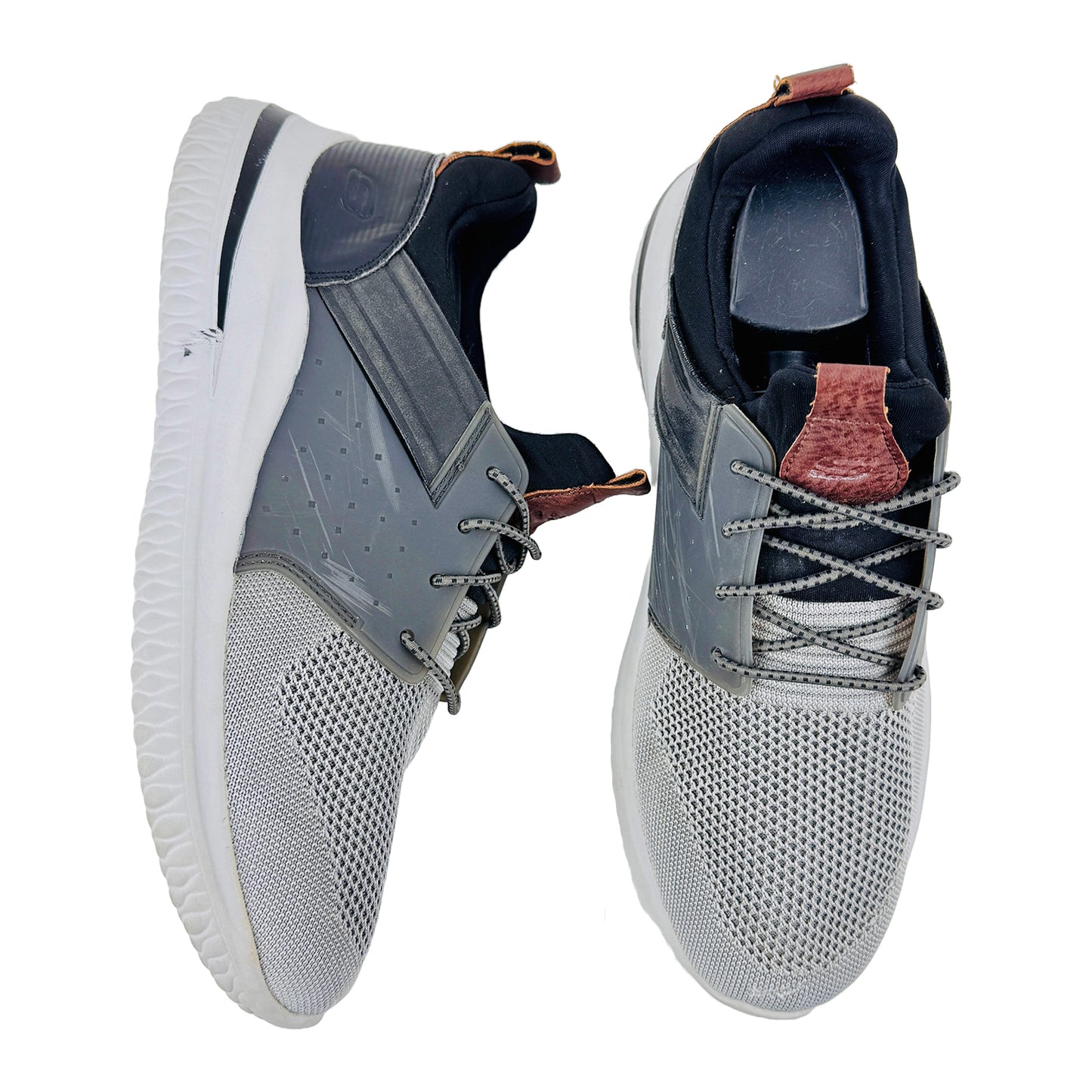Skechers Delson 3.0 Cicada Shoes (Size 41.5/42) - 210238 GYBK