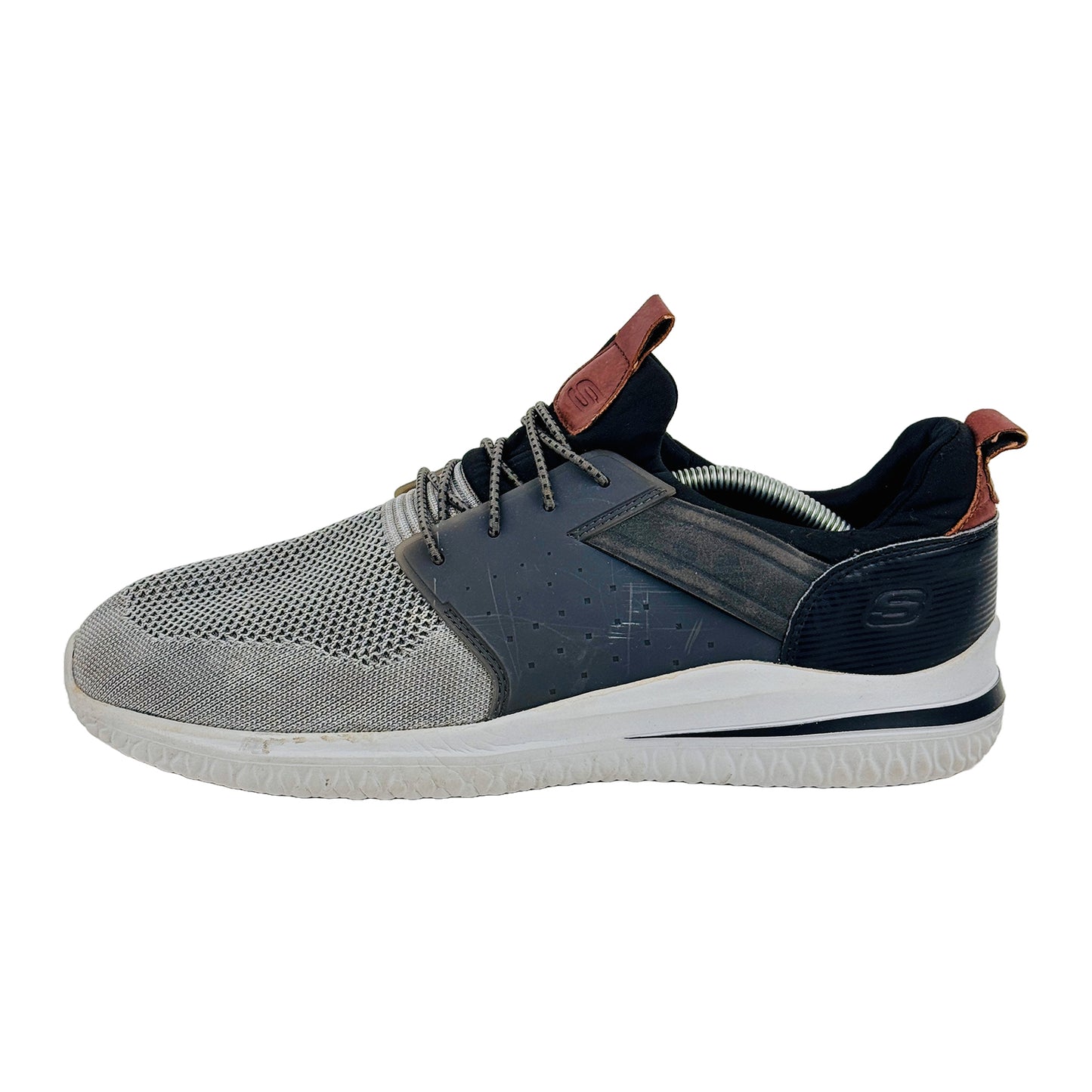 Skechers Delson 3.0 Cicada Shoes (Size 46/46.5) - 210238 GYBK