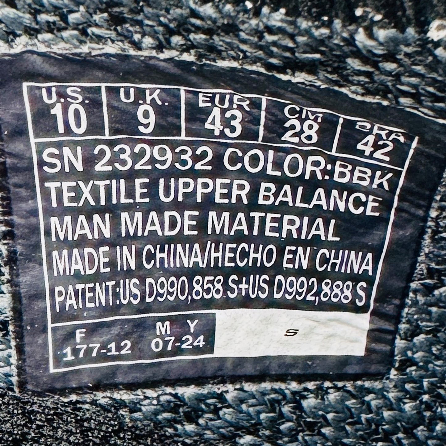 Skechers Edgeride-Raygo Slip-ins Shoes (Size 43) - 232932 BBK