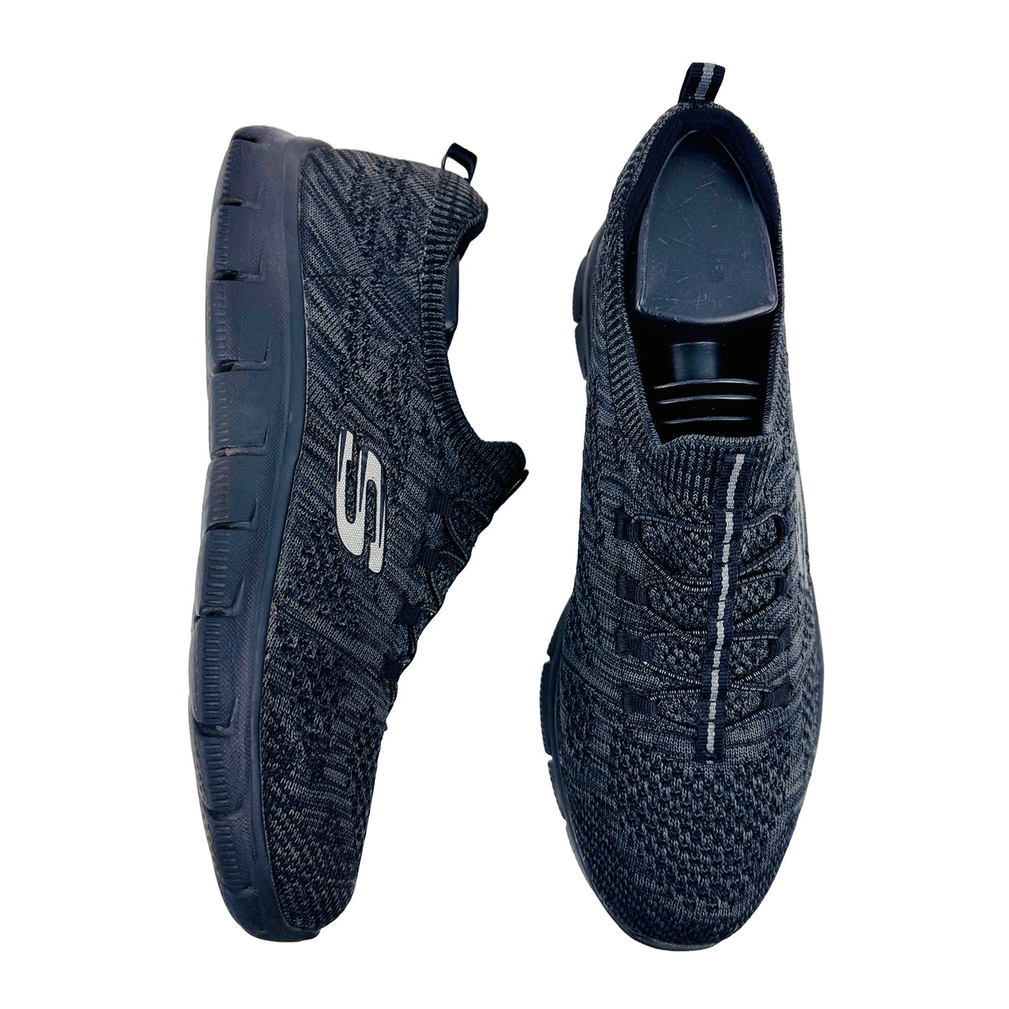 Skechers Empire Sharpth Shoes (Size 39/39.5) - 12418 BLK