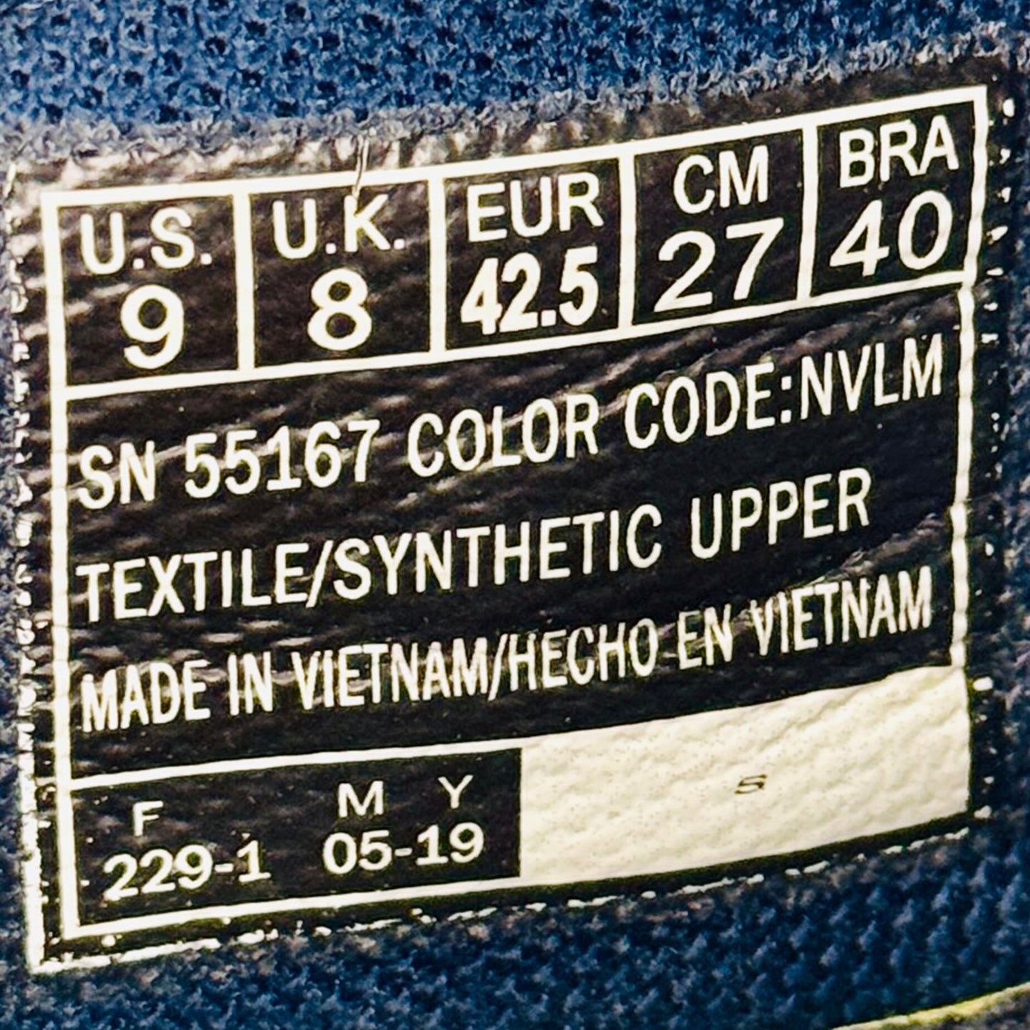 Skechers Go Run Focus Raptor Shoes (Size 42.5) - 55167 NVLM