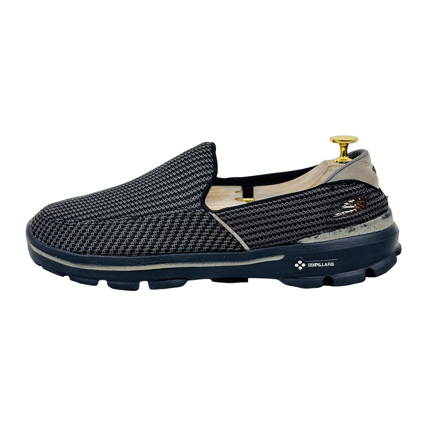 Skechers Go Walk 3 Shoes (Size 42/42.5) - 53871 BKSL