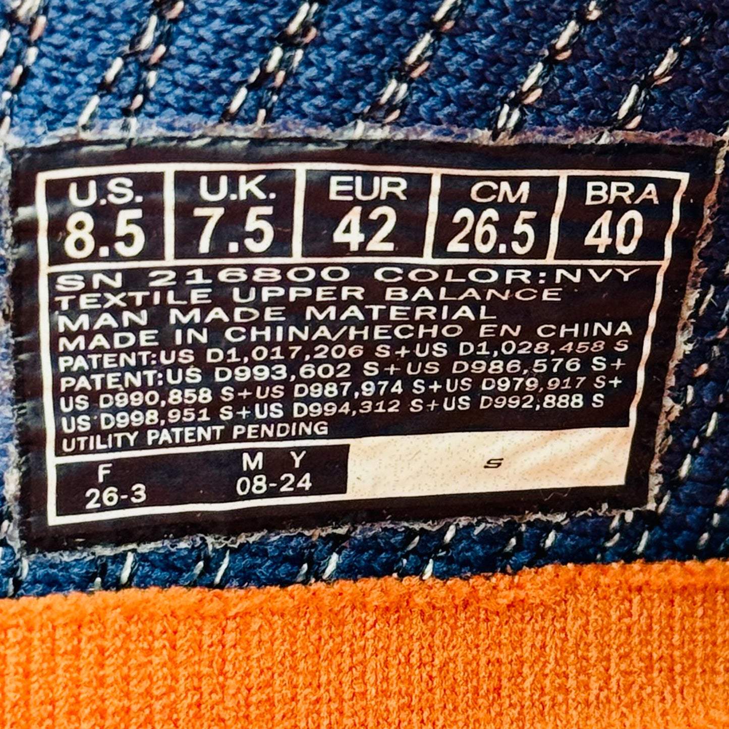 Skechers Go Walk 7 Shoes (Size 42) - 216800 NVY