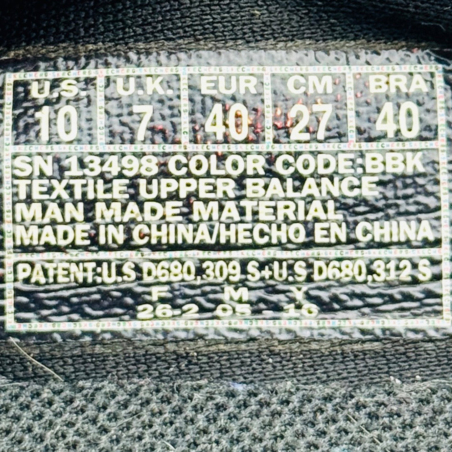 Skechers Go Walk Glitz Shoes (Size 40) - 13498 BBK