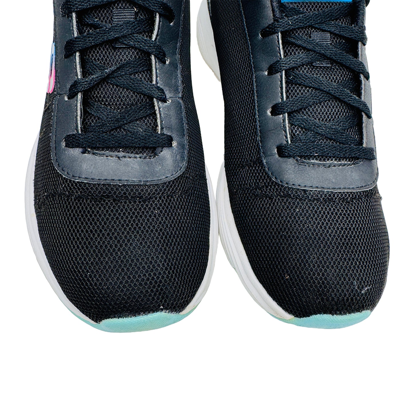 Skechers Lightweight Low Top Shoes (Size 38.5) - 56070R BKMT