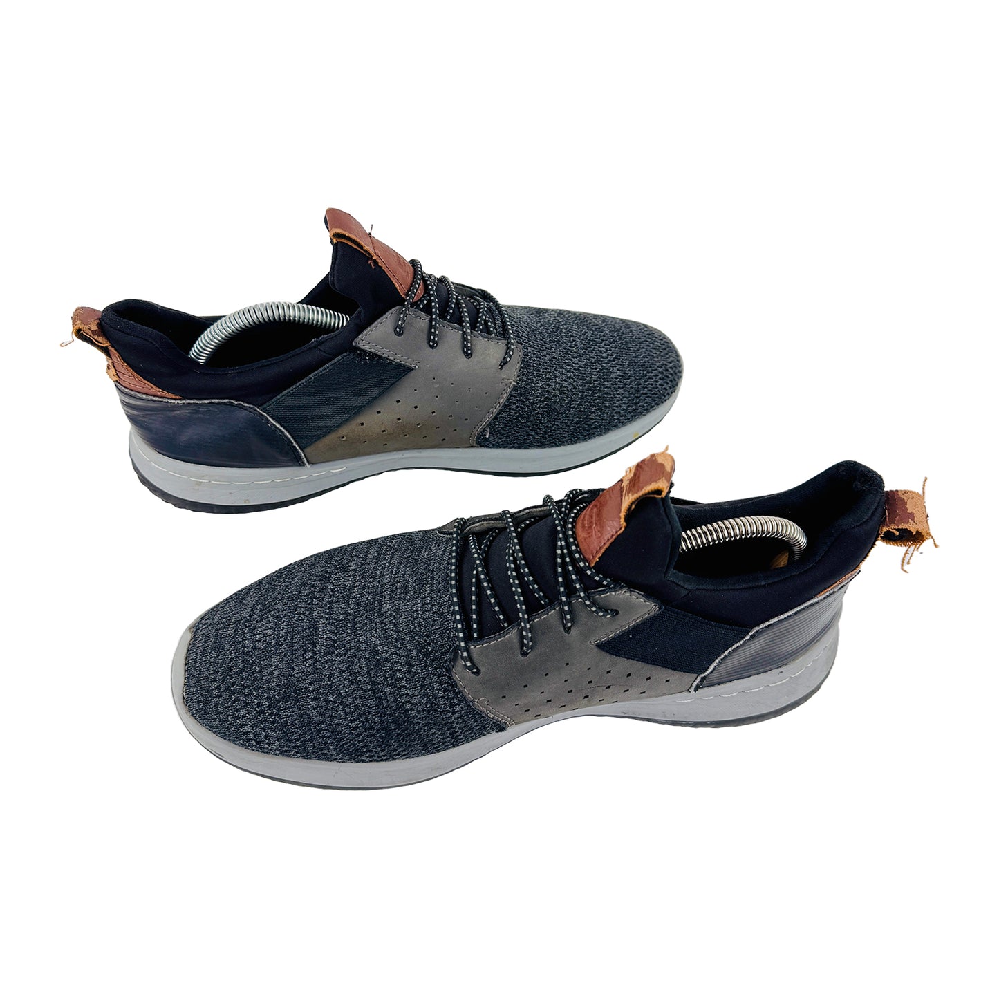 Skechers Men's Delson Camben Shoes (Size 45.5) - 65474 BKGY