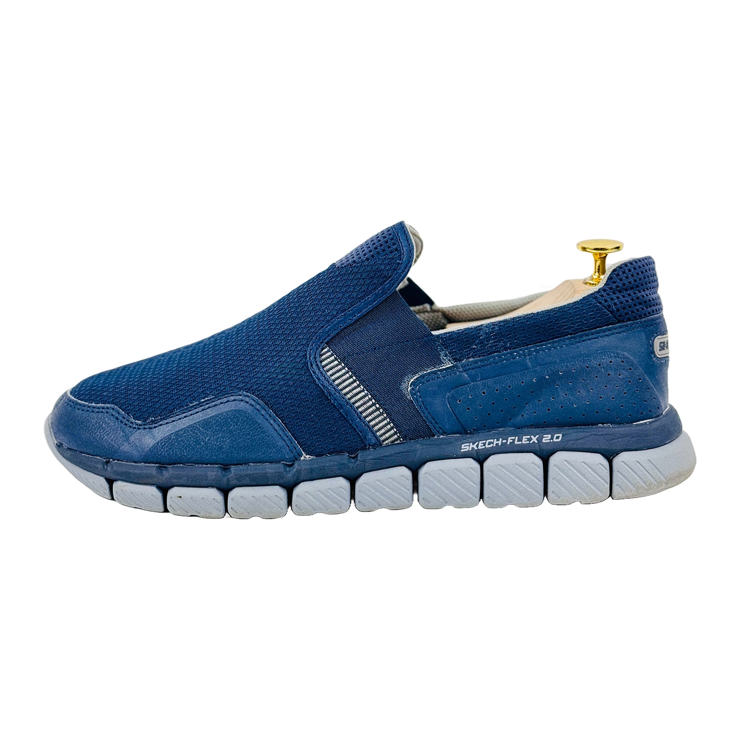 Skechers Men's Flex 2 Wentland Shoes (Size 42) - 52621 NVGY