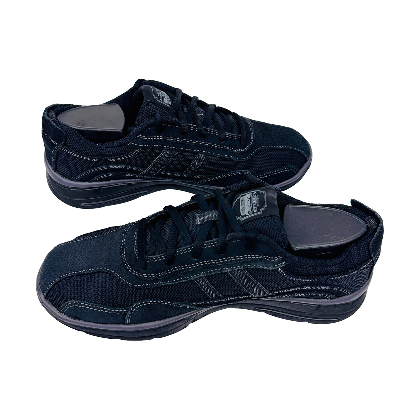 Skechers Relaxed Fit Gel Infused Shoes (Size 41/41.5) - 64638 BBK