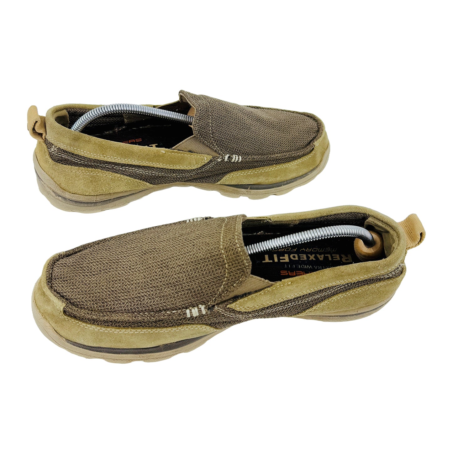 Skechers Relaxed Fit Superior Milford Shoes (Size 45.5) - 64365EWW LTBR