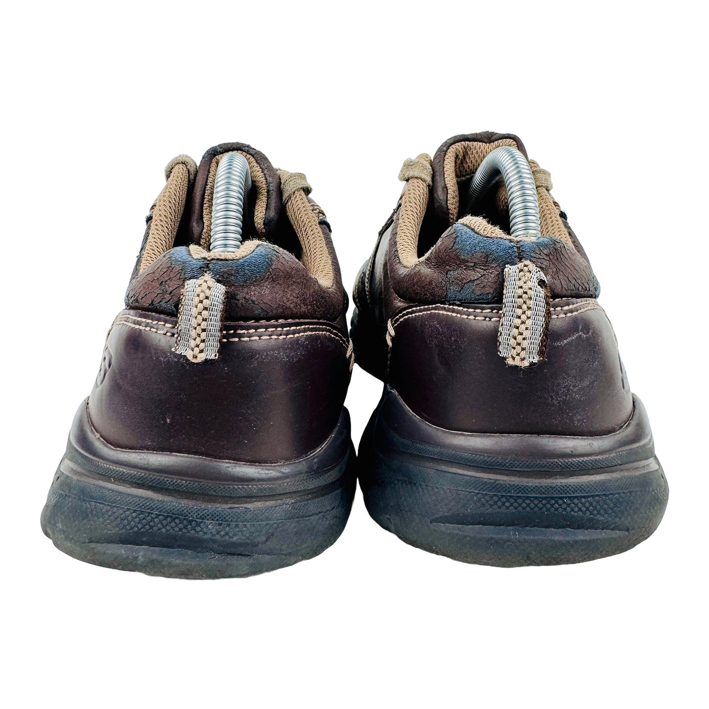 Skechers Rovato Larion Leather Shoes (Size 43/43.5) - 65419 BRN