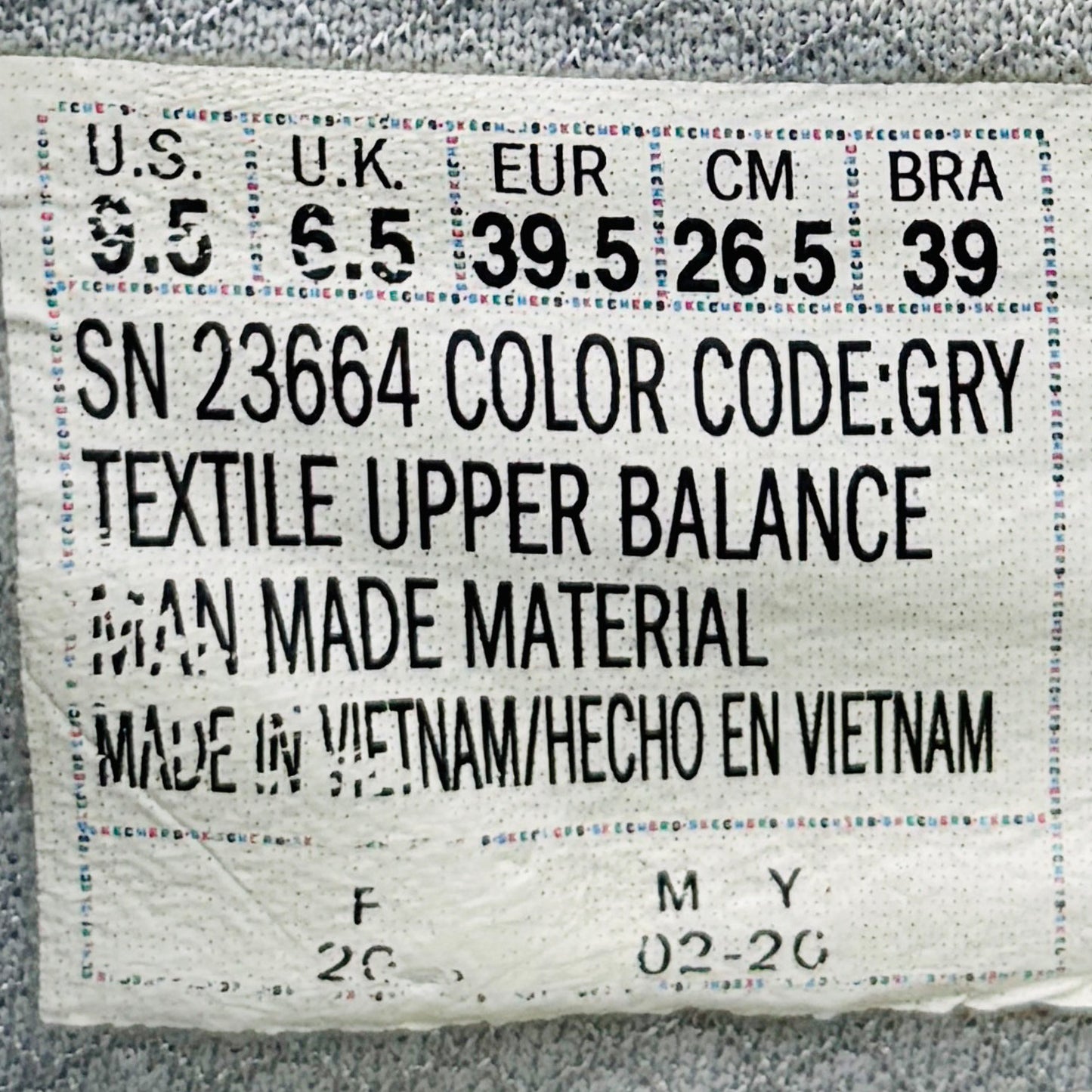 Skechers Wave Lite Playful Spirit Shoes (Size 39.5/40) - 23664 GRY