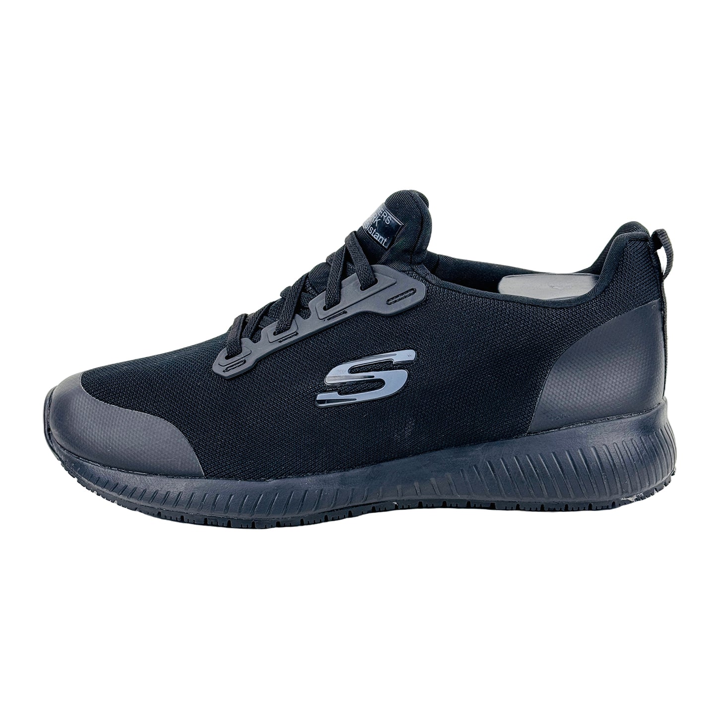 Skechers Work Squad Slip Resistant Shoes (Size 39/39.5) - 77222 BLK