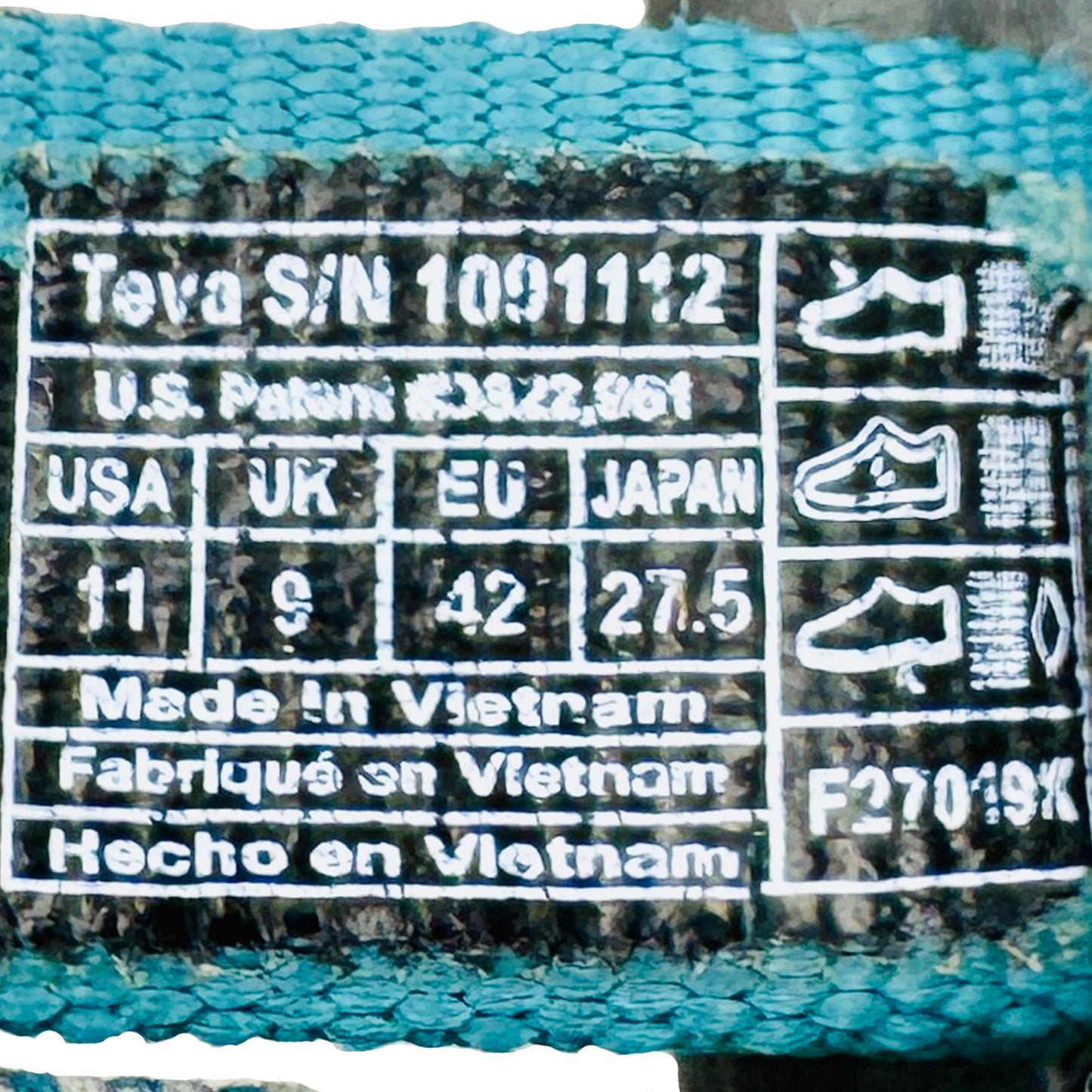 Teva Hurricane XLT Infinity Sandals (Size 42) - 1091112