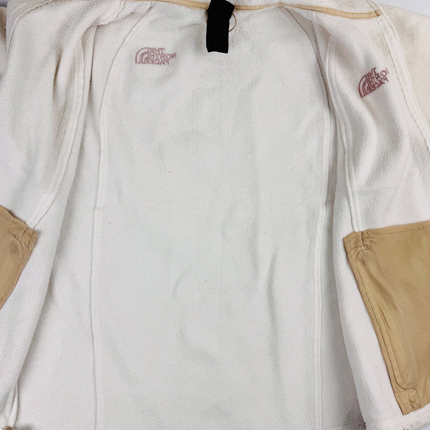 The North Face Women's White Full Sleeve Jacket (Size XL)