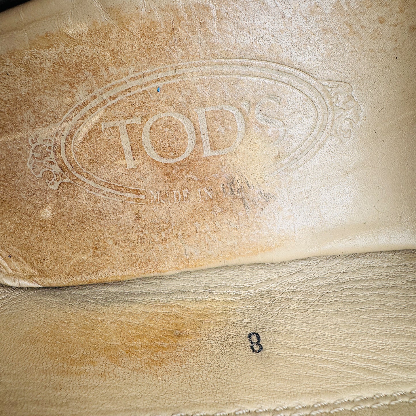 Tods City Gommino Driving Loafer Shoes (Size 43)