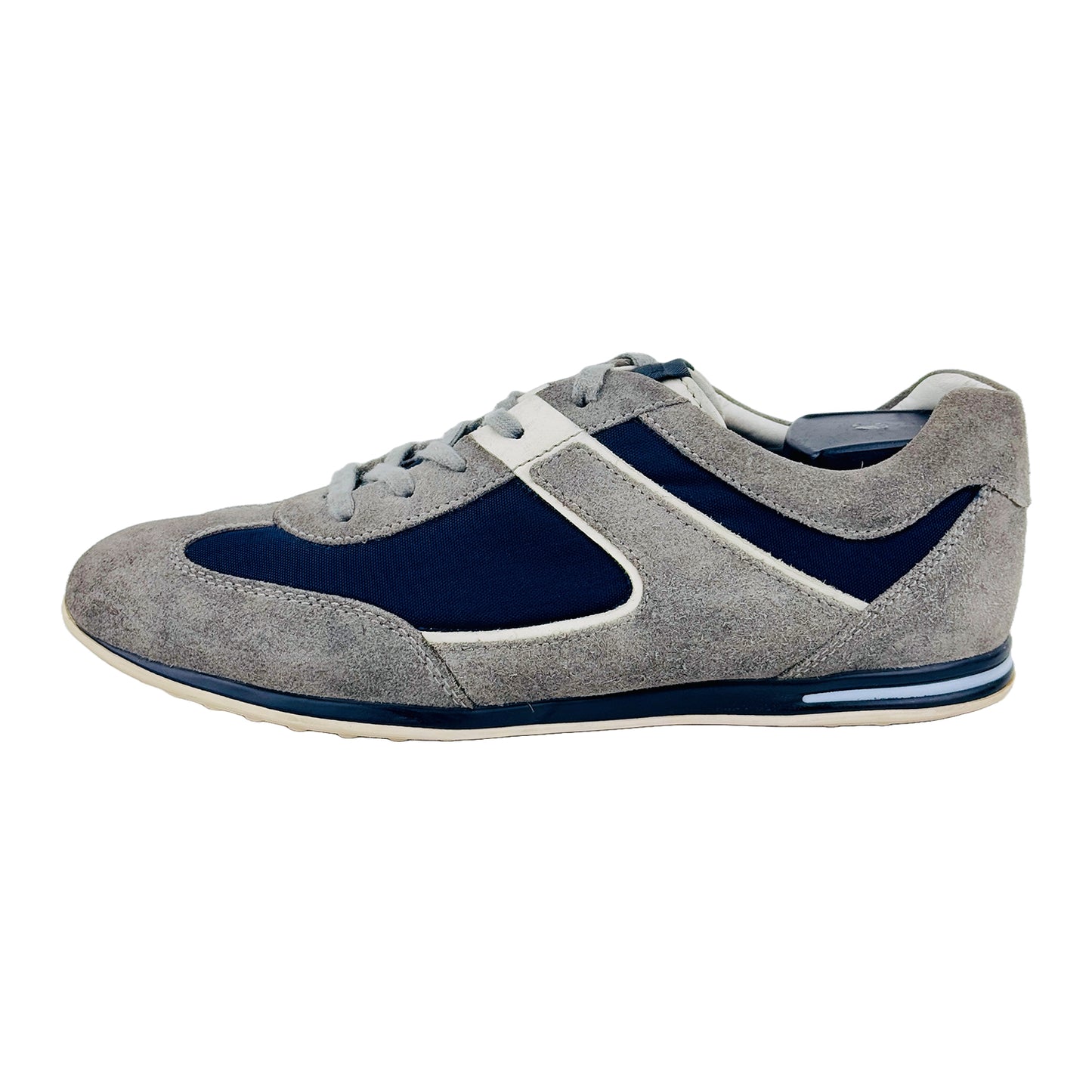 Tod's Men's Gray/Blue Sneaker Shoes (Size 42.5/43)