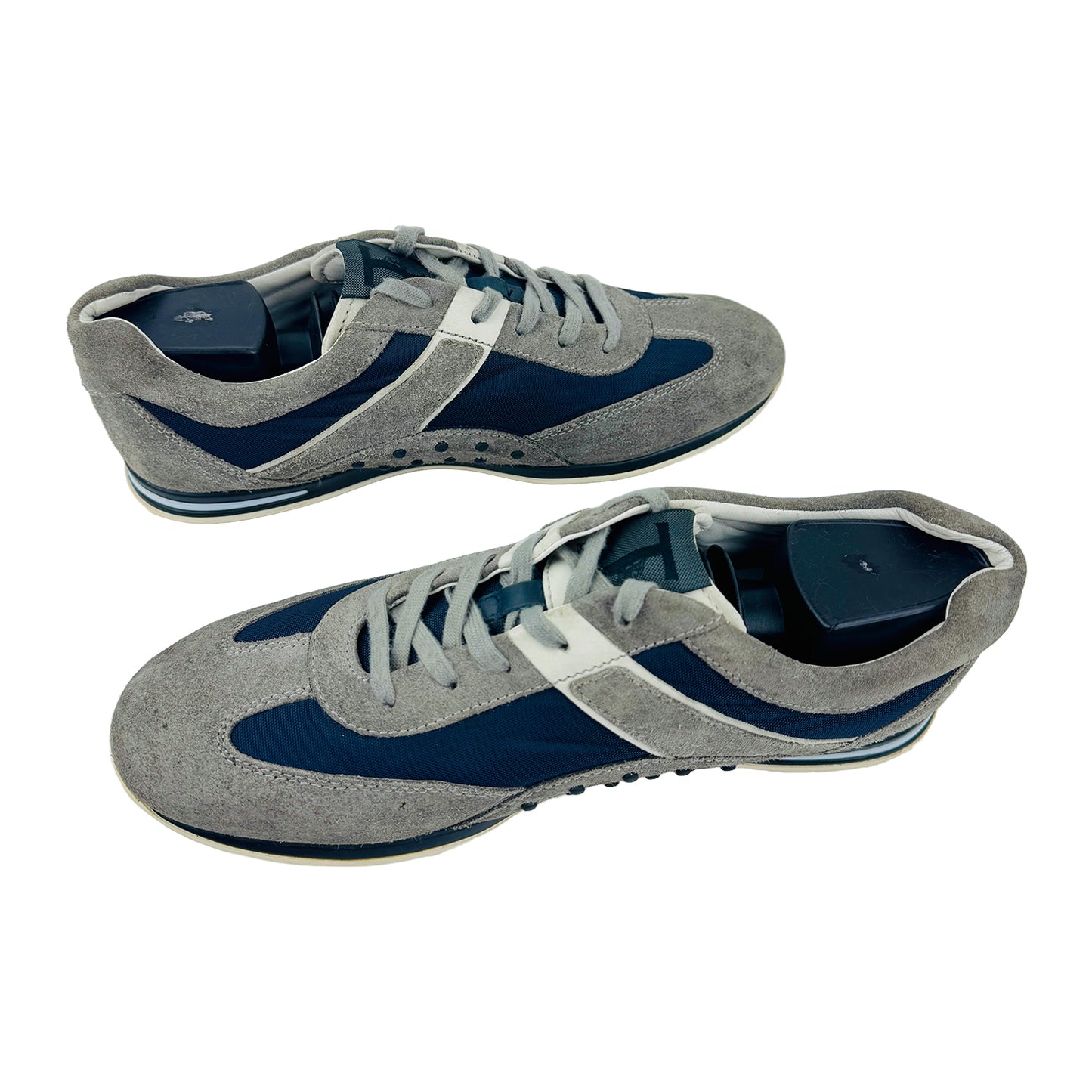 Tod's Men's Gray/Blue Sneaker Shoes (Size 42.5/43)