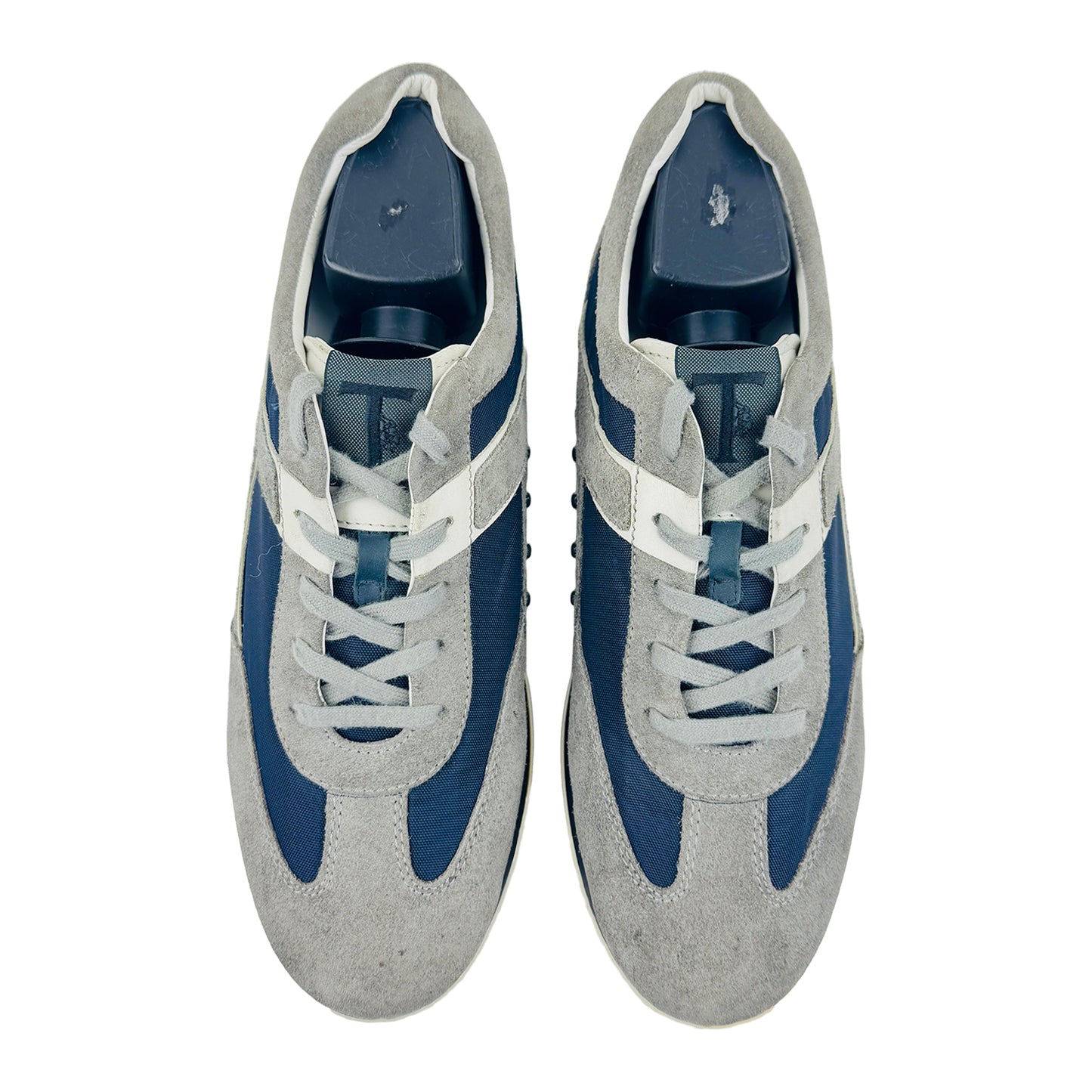 Tod's Men's Gray/Blue Sneaker Shoes (Size 42.5/43)