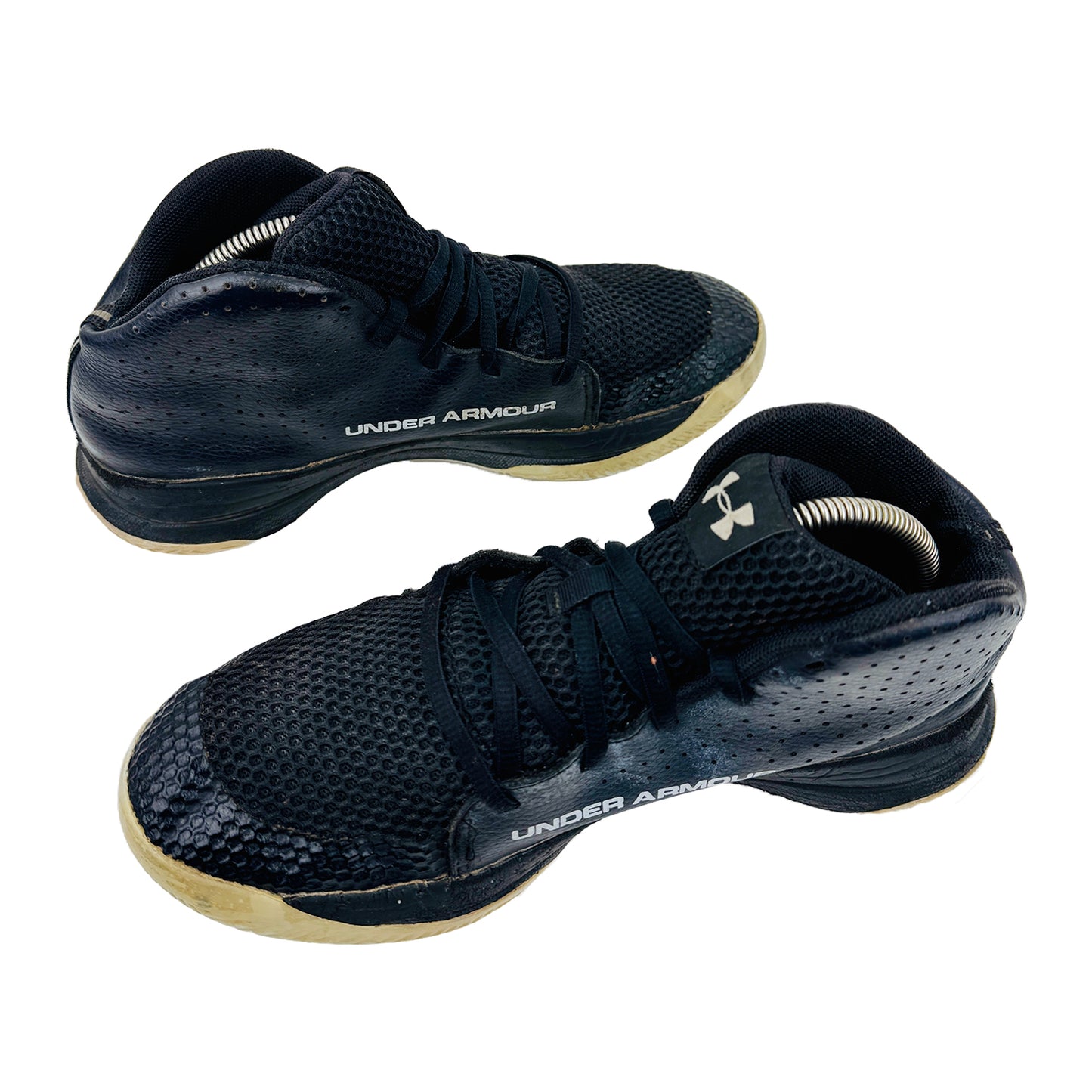 Under Armour UA GS Jet 2019 Black Shoes (Size 40) - 3022121-001