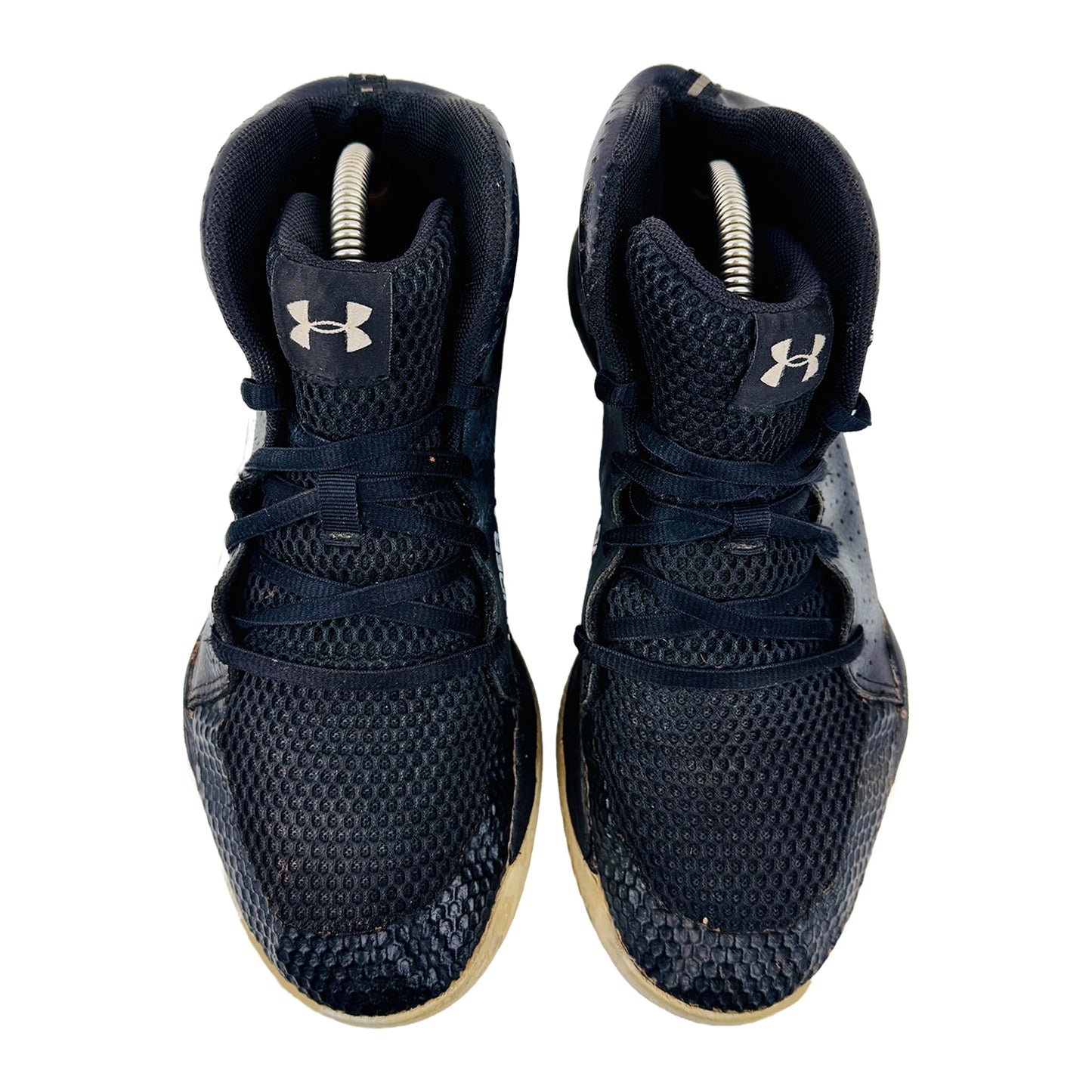 Under Armour UA GS Jet 2019 Black Shoes (Size 40) - 3022121-001