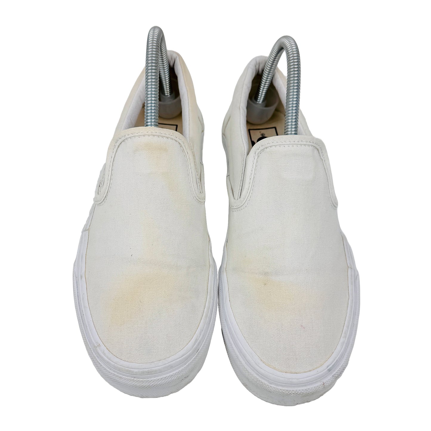 Vans Classic Slip On White Shoes (Size 39)