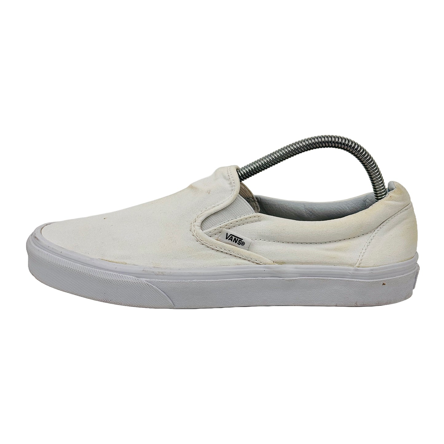 Vans Classic White Slip On Shoes (Size 42) - 508182