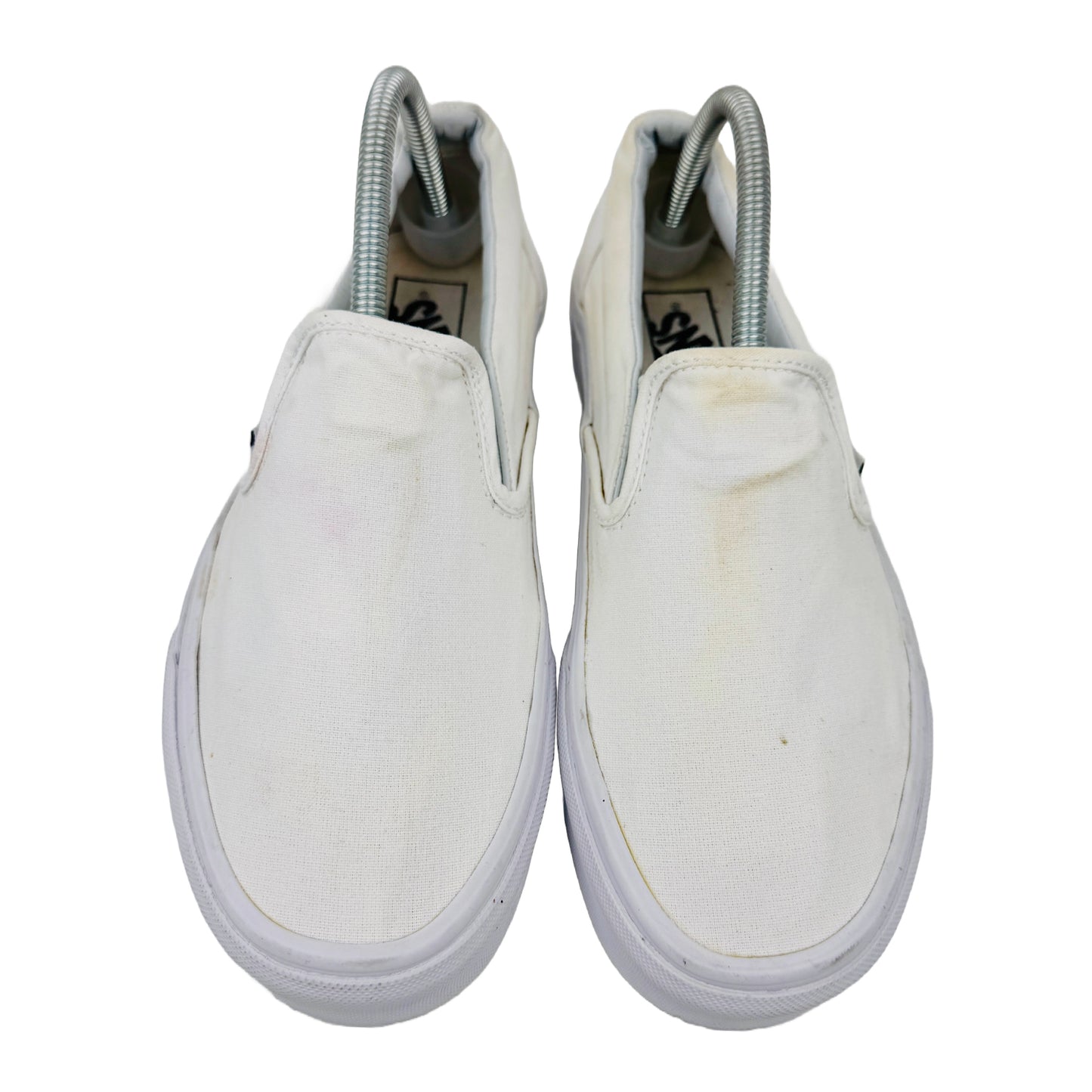 Vans Classic White Slip On Shoes (Size 42) - 508182