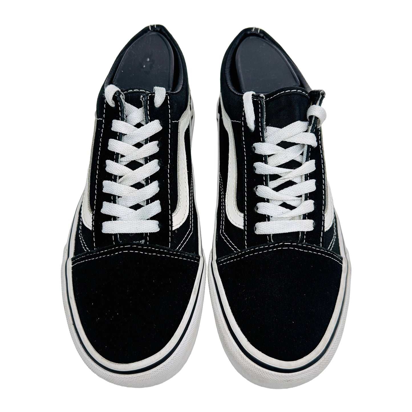 Vans Off The Wall Black/White Low Sneaker Shoes (Size 38) - 721356