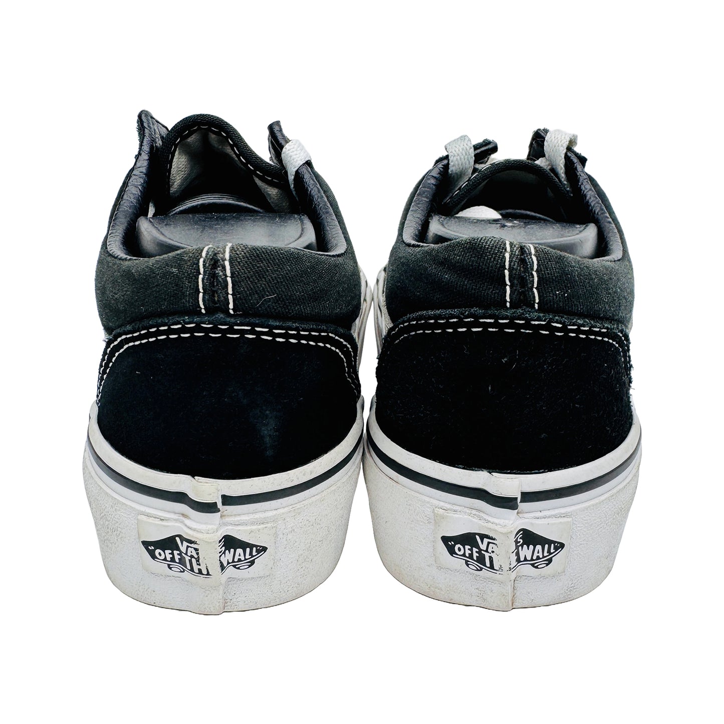 Vans Off The Wall Black/White Low Sneaker Shoes (Size 38) - 721356