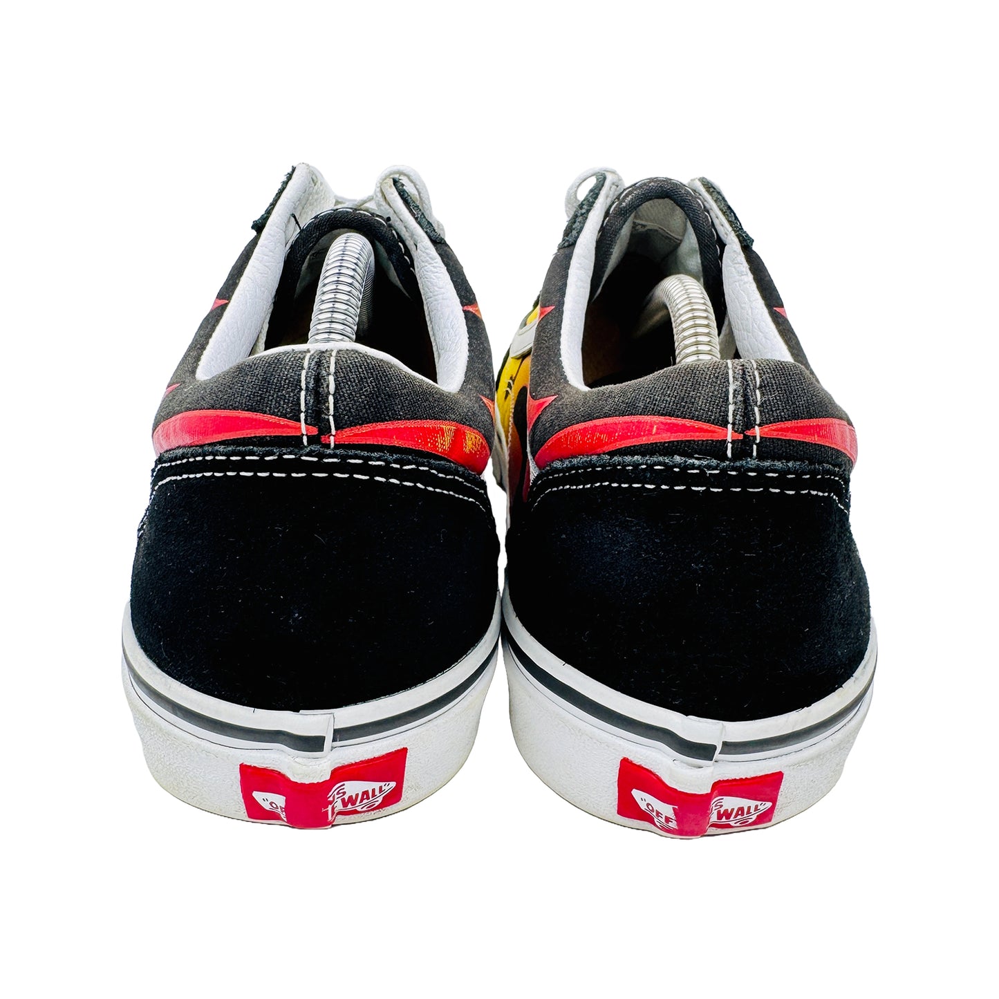 Vans Old Skool Black Flame Shoes (Size 46) - 500714