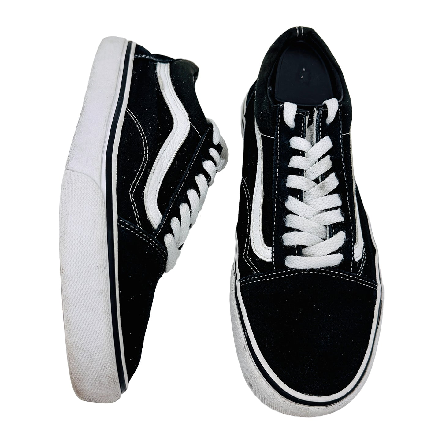Vans Old Skool Black White Shoes (Size 40) - 721277