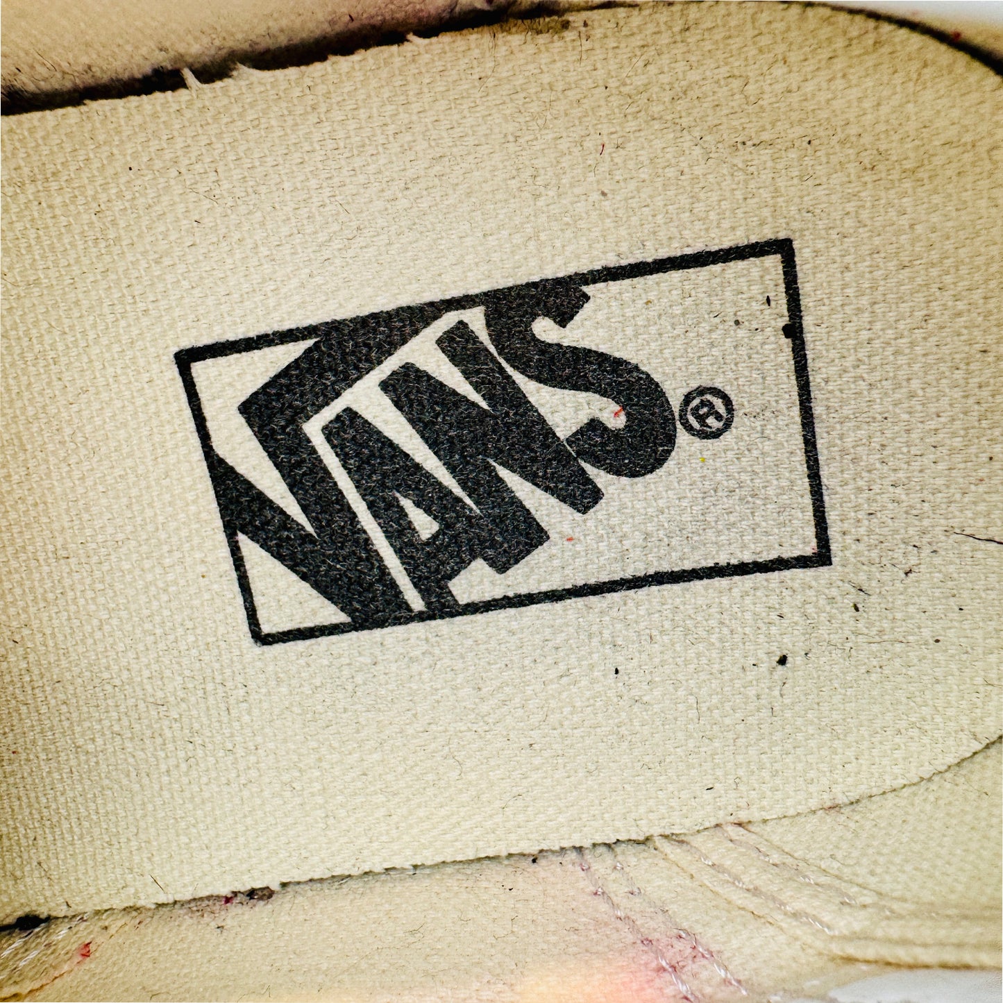 Vans Old Skool Red Check Sneaker Shoes (Size 42) - 751505