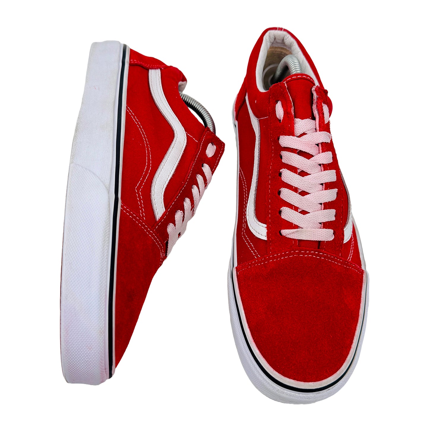 Vans Old Skool Red Sneaker Shoes (Size 43) - 500714