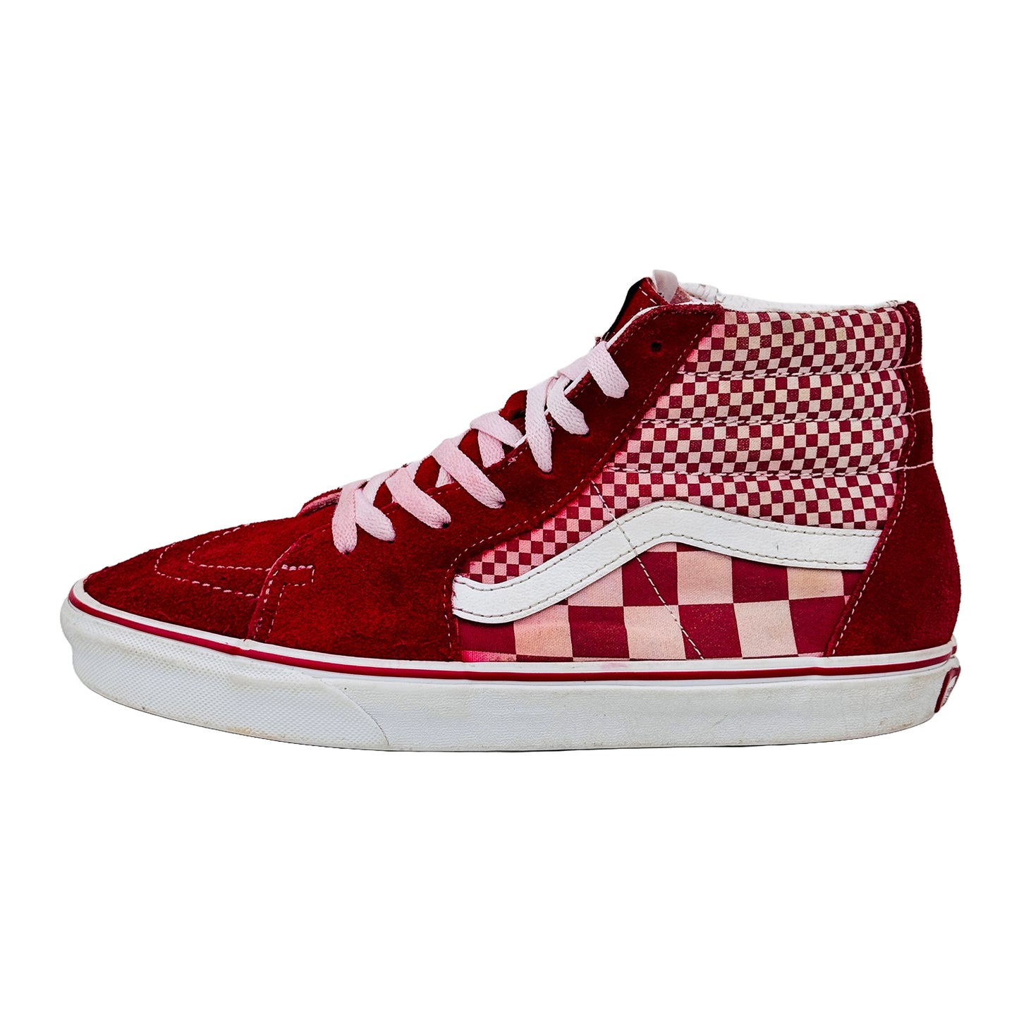 Vans Sk8-Hi Mix Checker Shoes (Size 43)