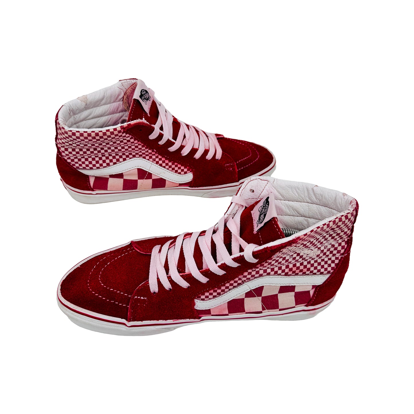 Vans Sk8-Hi Mix Checker Shoes (Size 43)