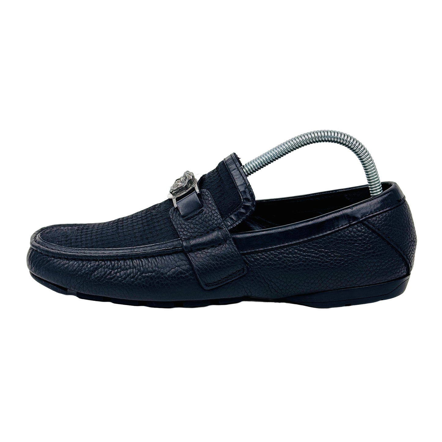 Versace Medusa Embellished Loafer Shoes (Size 46) - DSU 3942