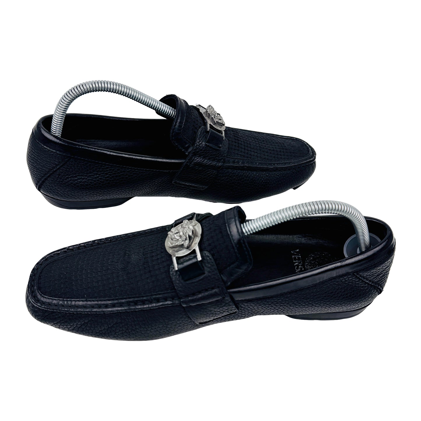 Versace Medusa Embellished Loafer Shoes (Size 46) - DSU 3942
