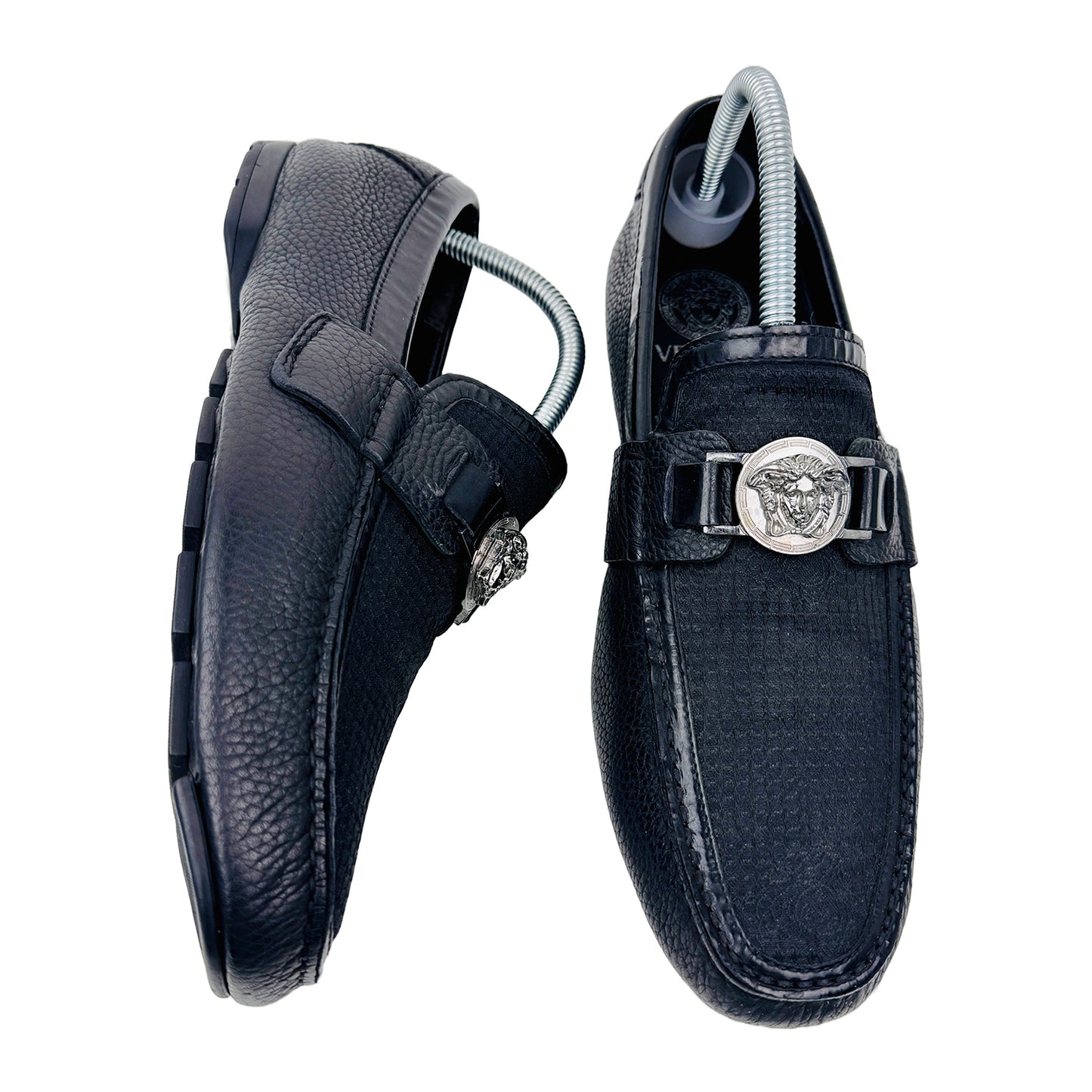 Versace Medusa Embellished Loafer Shoes (Size 46) - DSU 3942