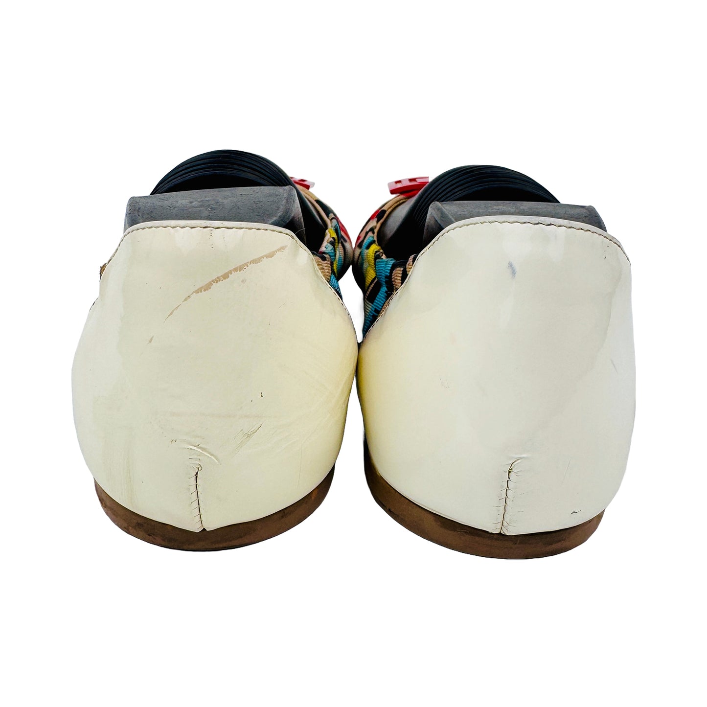 Versace Women's Cloth Ballet Flat Shoes (Size 41)