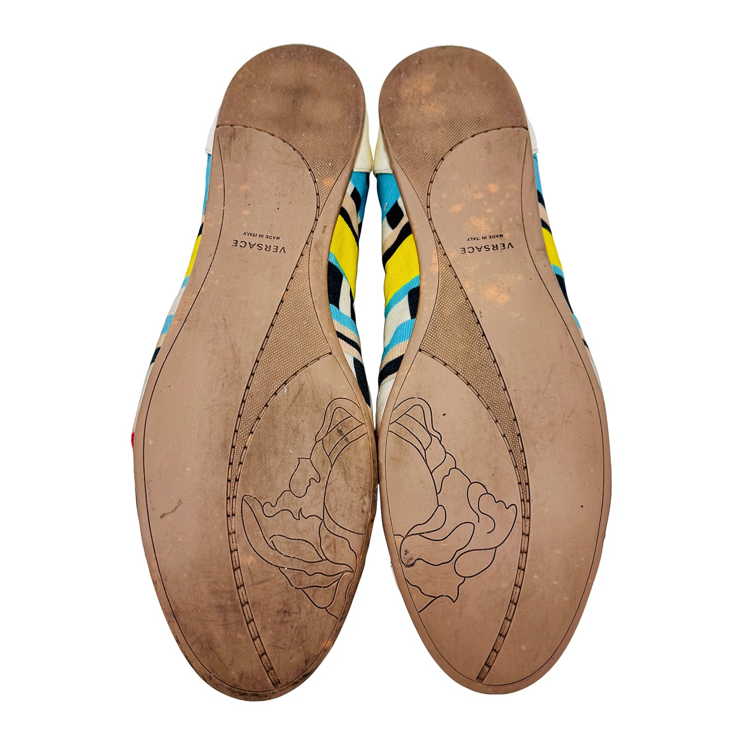 Versace Women's Cloth Ballet Flat Shoes (Size 41)
