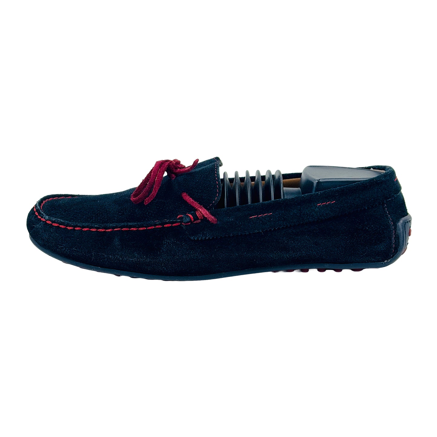 Zara Men's Driver Black Loafer Shoes (Size 42)