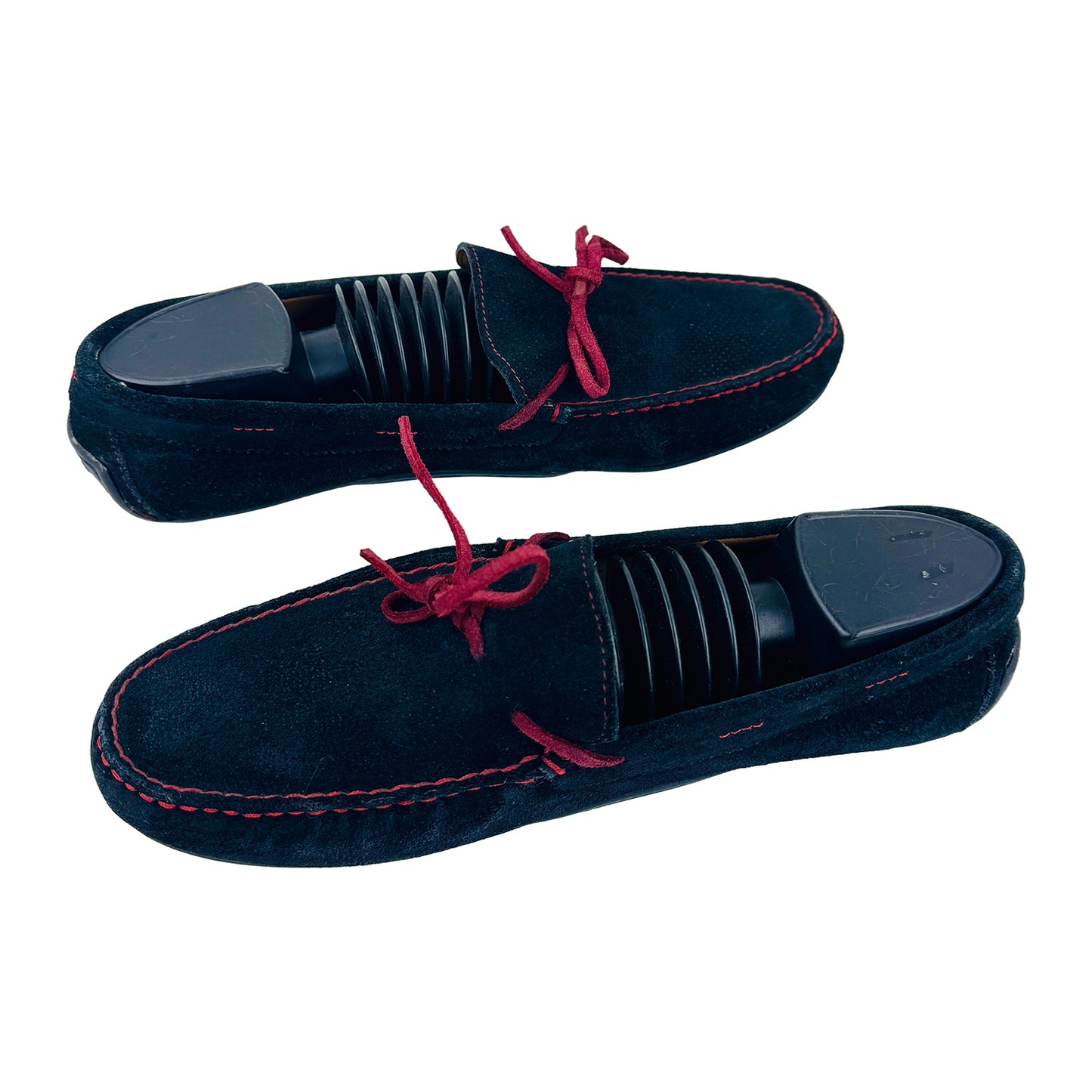 Zara Men's Driver Black Loafer Shoes (Size 42)