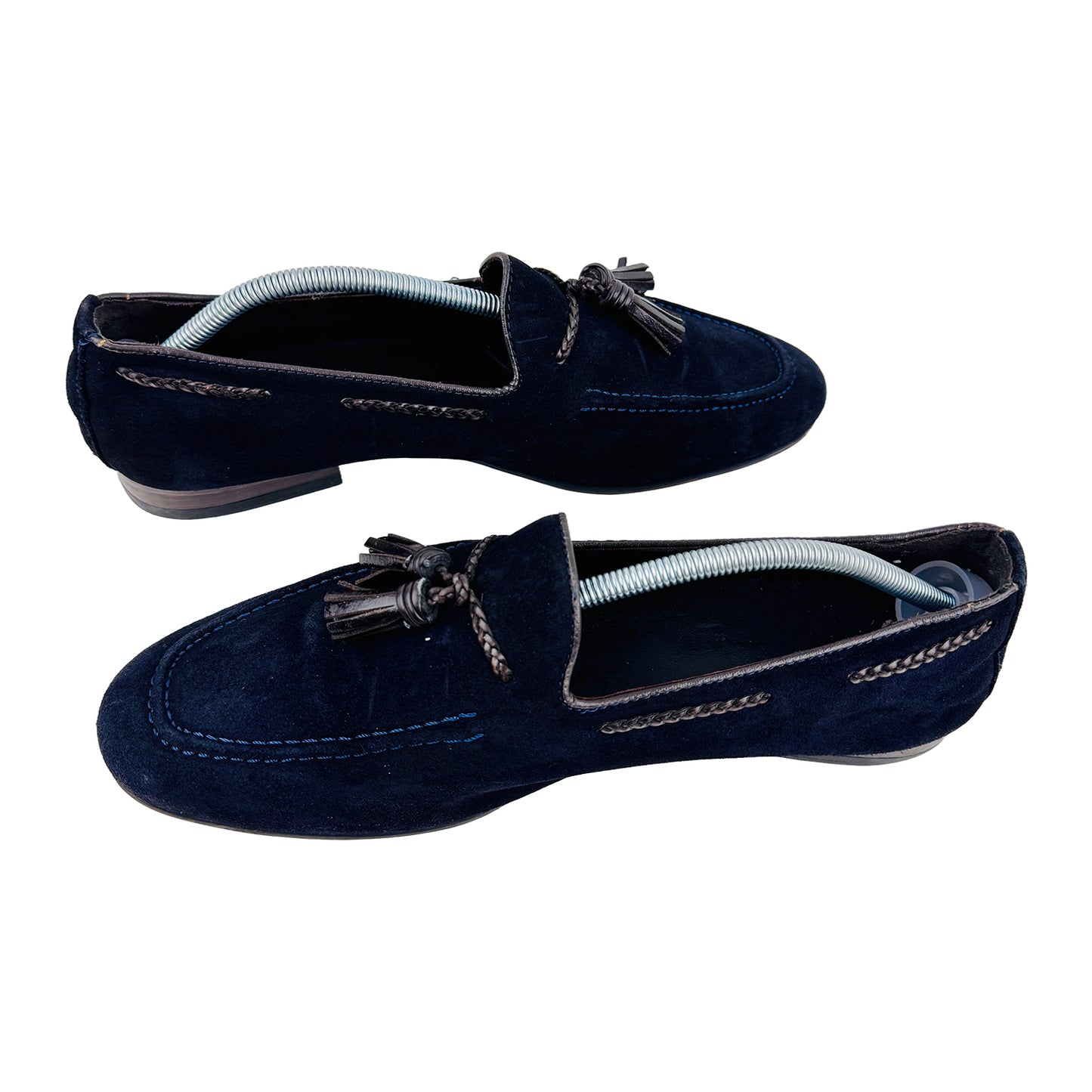 Zara Men's Suede Tessel Loafer Shoes (Size 43.5/44)