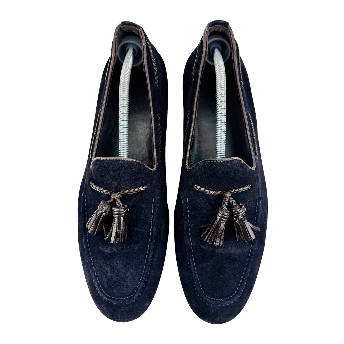 Zara Men's Suede Tessel Loafer Shoes (Size 43.5/44)