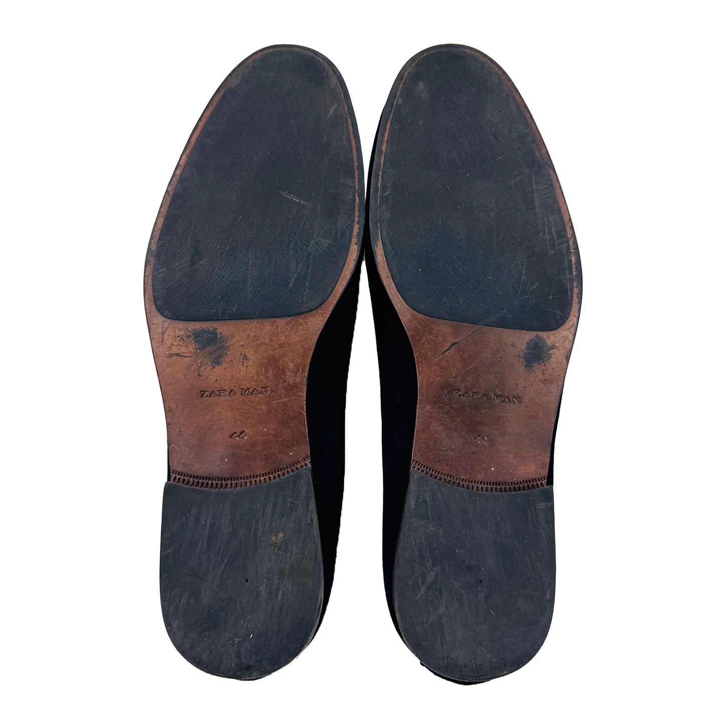 Zara Men's Suede Tessel Loafer Shoes (Size 43.5/44)