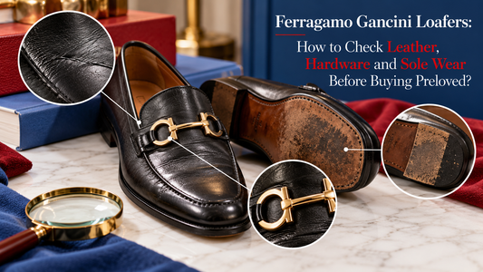 Leather, Hardware and Sole Wear Before Buying Preloved