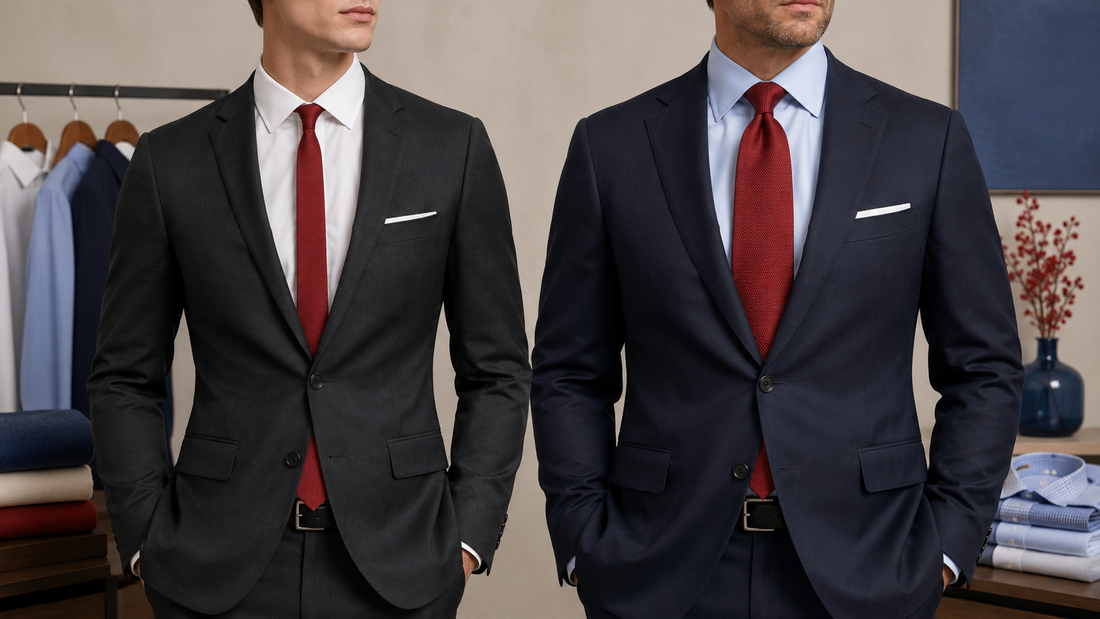 Slim Tie vs Regular Tie Which Width Suits Your Shirt Collar and Body Type