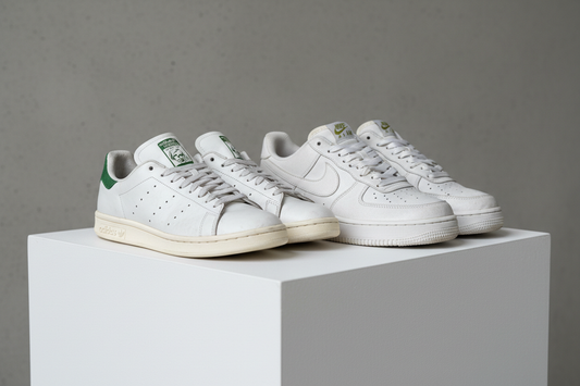 Adidas vs Nike preloved sneakers comparison guide for buying premium preloved shoes in Pakistan