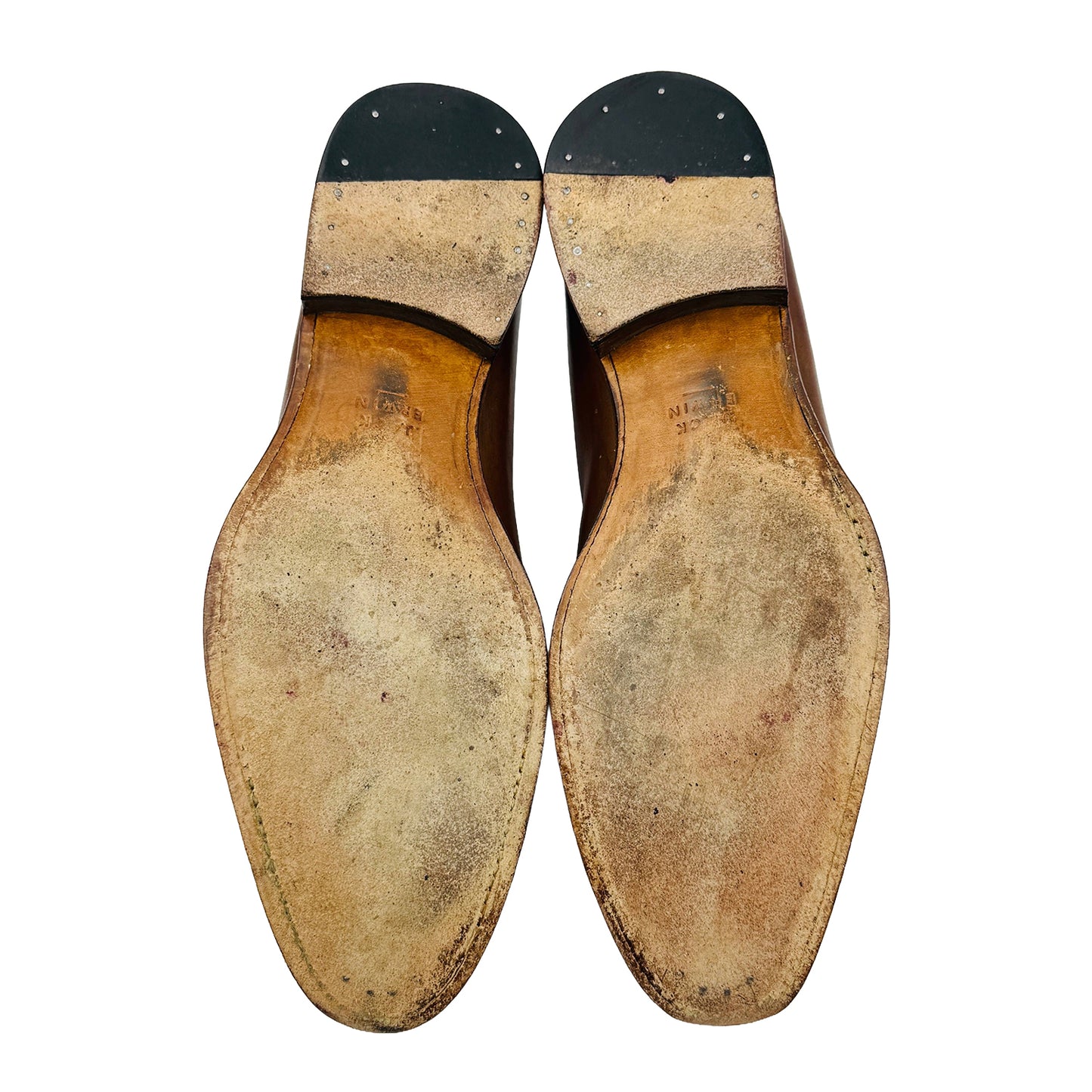 Jack Erwin Men's Luke Brown Penny Loafers (Size 44/44.5)